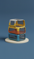 Modular Pet Carrier With Mesh Sides