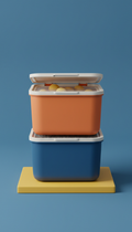 Stackable Storage Bin For Pet Essentials