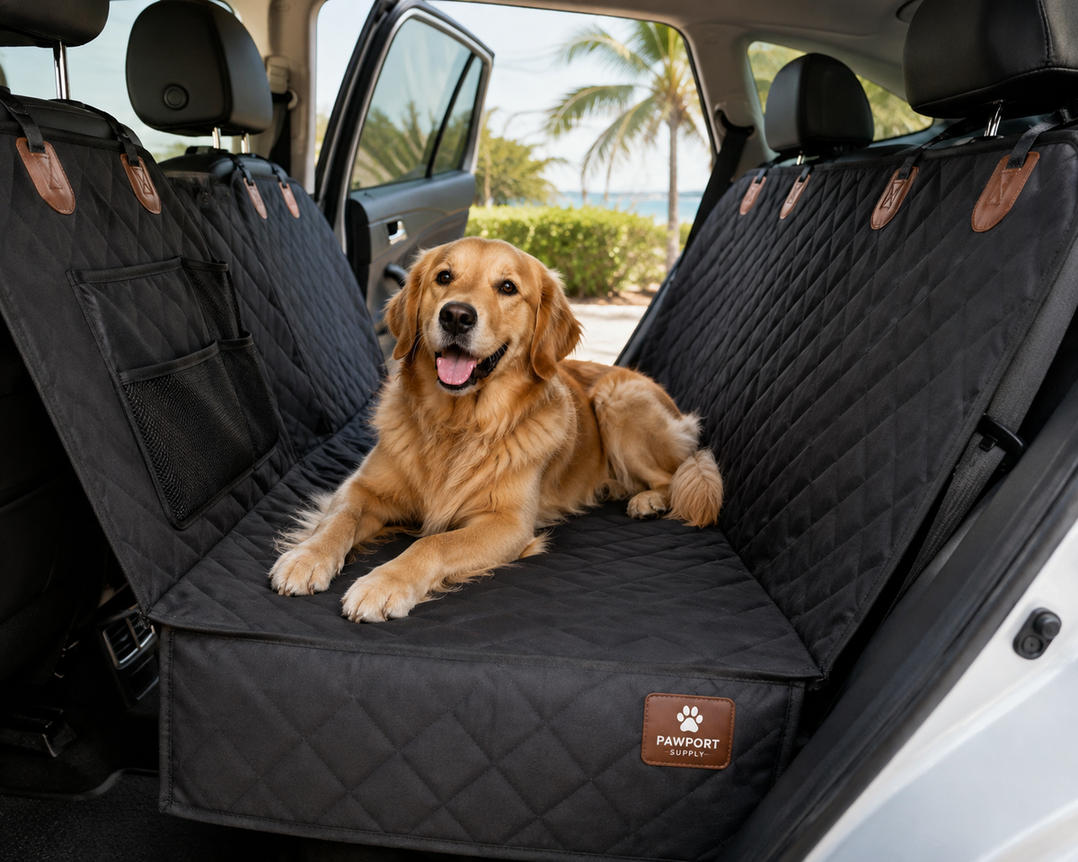 Pawport Waterproof Pet Car Seat Cover